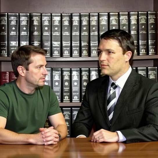 Alabama bankruptcy attorney meeting with a couple to plan debt relief options